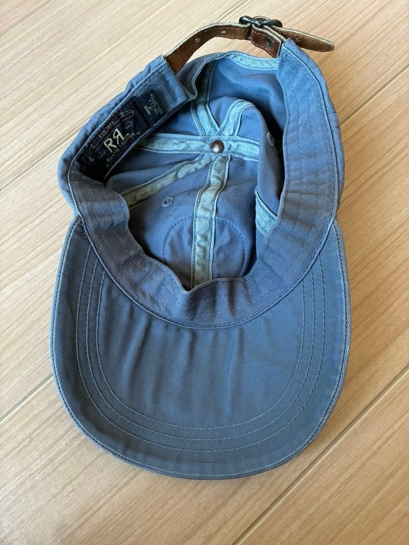 Z*P様 RRL 稀少 初期 90s USA製 三つ星タグ ベースボールキャップ