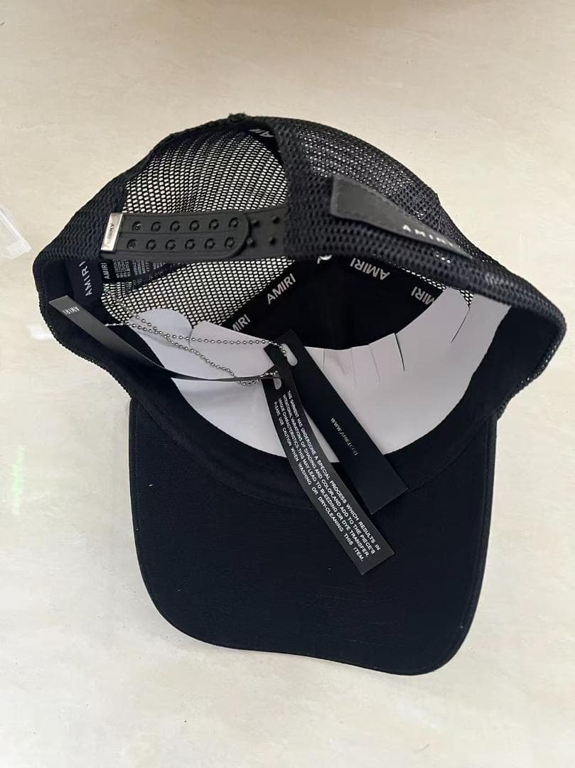 AMIRI メッシュキャップ 黒