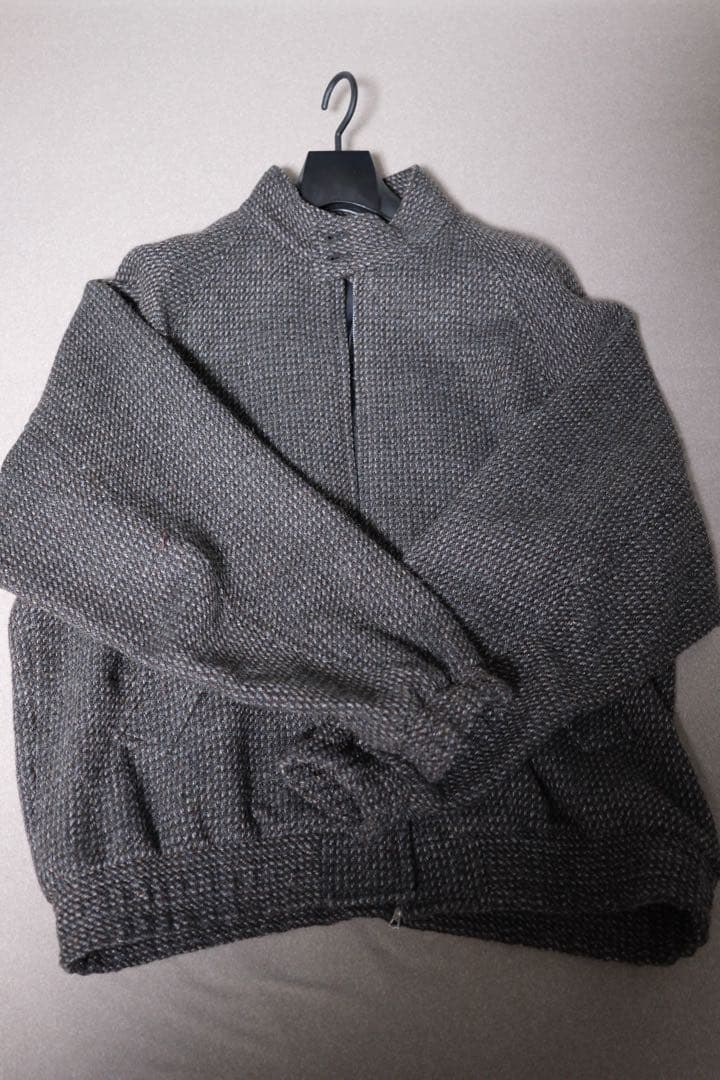 ジャケット・アウター AURALEE ALPACA WOOL SILK TWEED BLOUSON 4