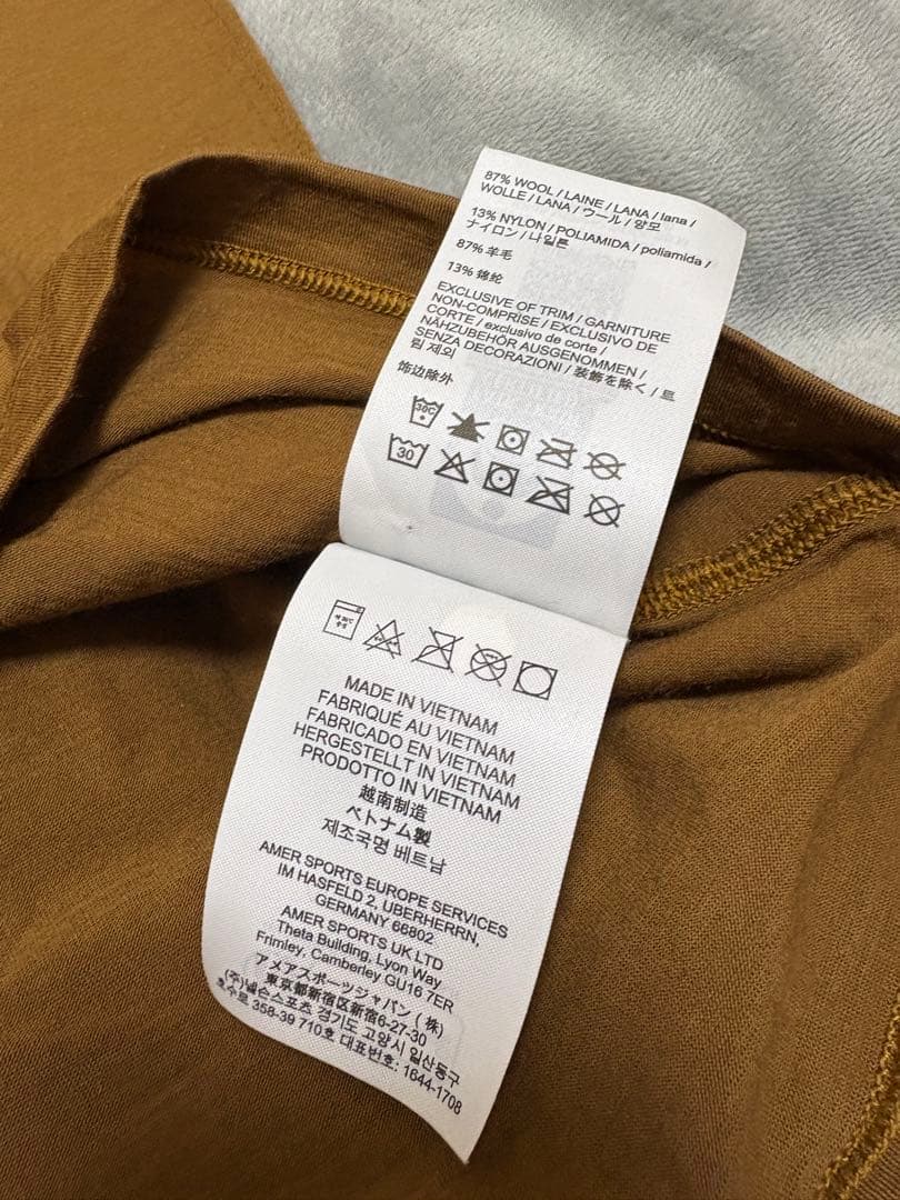 Arc'teryx Ionia Merino Wool ショートスリーブ M