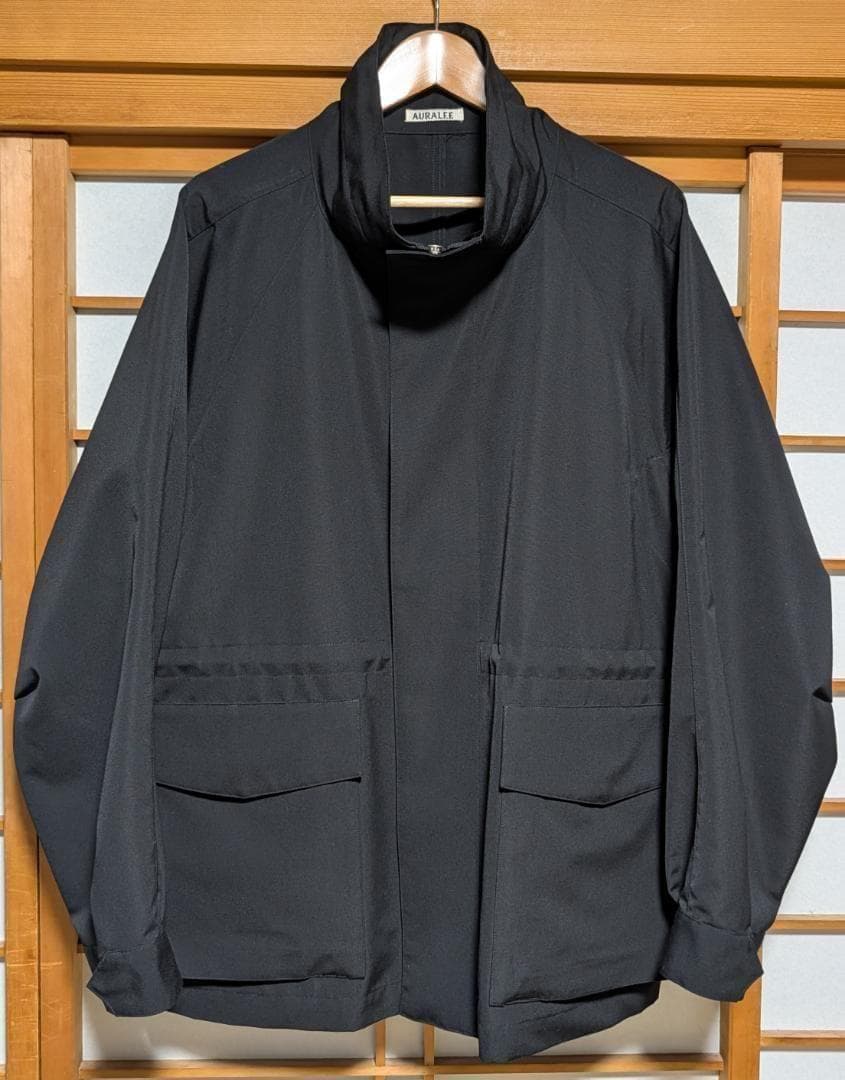 ジャケット・アウター 25SS AURALEE WOOL MAX CANVAS ZIP BLOUSON