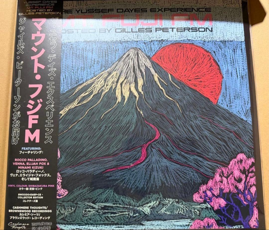 YUSSEF DAYES MOUNT FUJI FM 限定LP レコード 新品