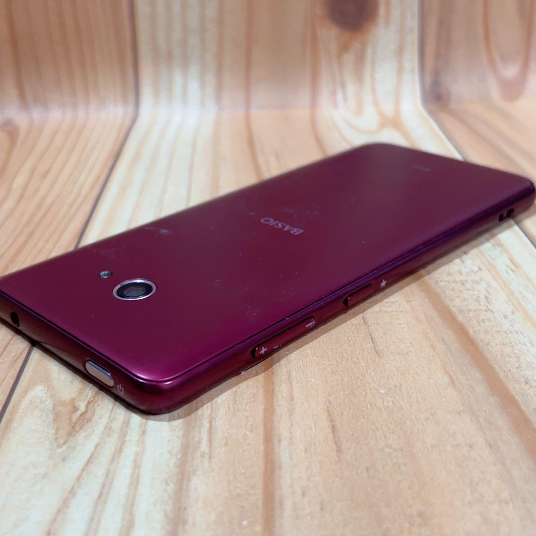 SIMフリー 本体 BASIO 4 KYV47 32 GB 038J レッド