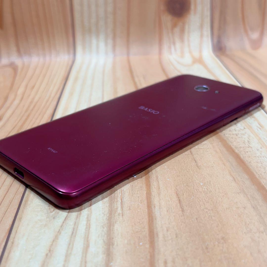 SIMフリー 本体 BASIO 4 KYV47 32 GB 038J レッド