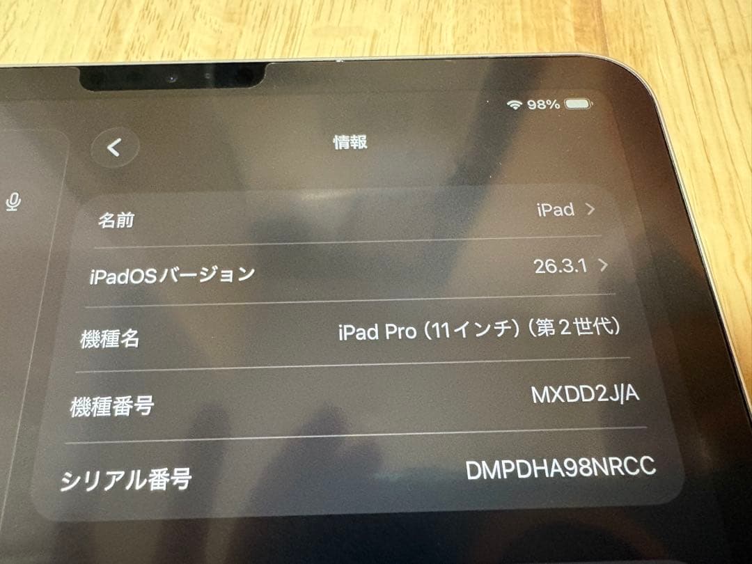 iPad Pro 11 第2世代 256GB apple pencil2 セット