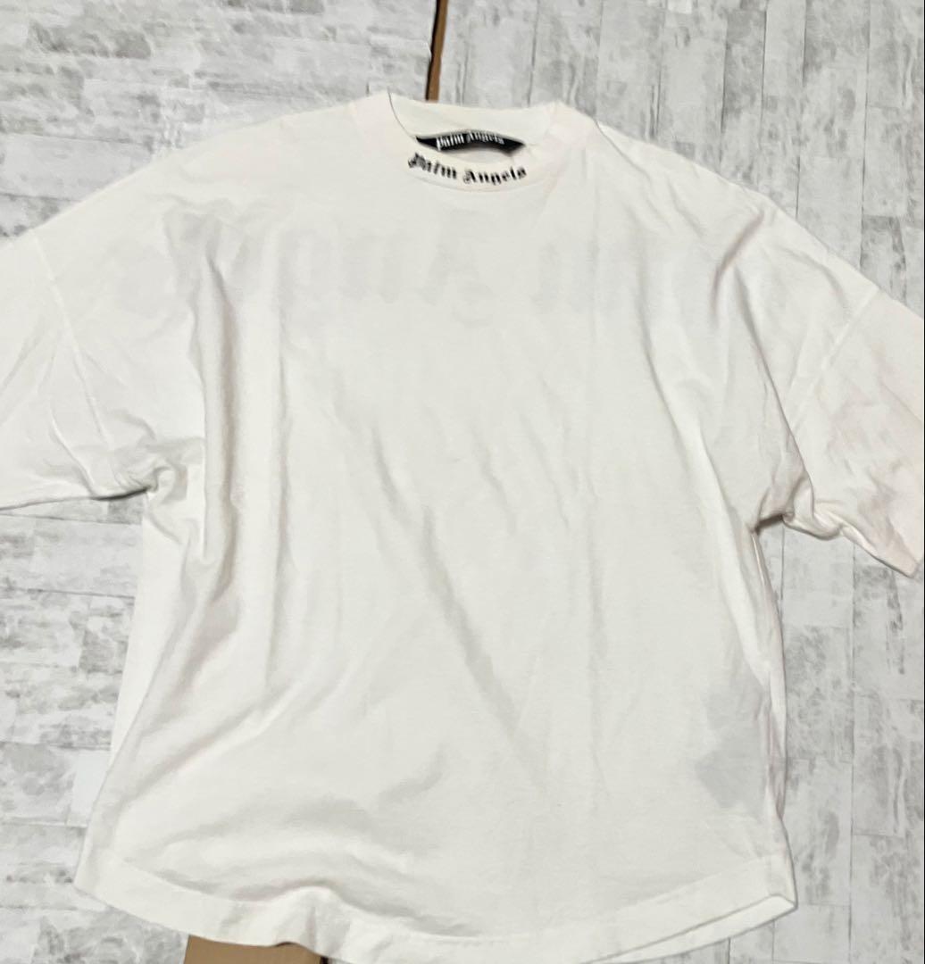 【正規品】Palm Angels ホワイト Tシャツ　Sサイズ