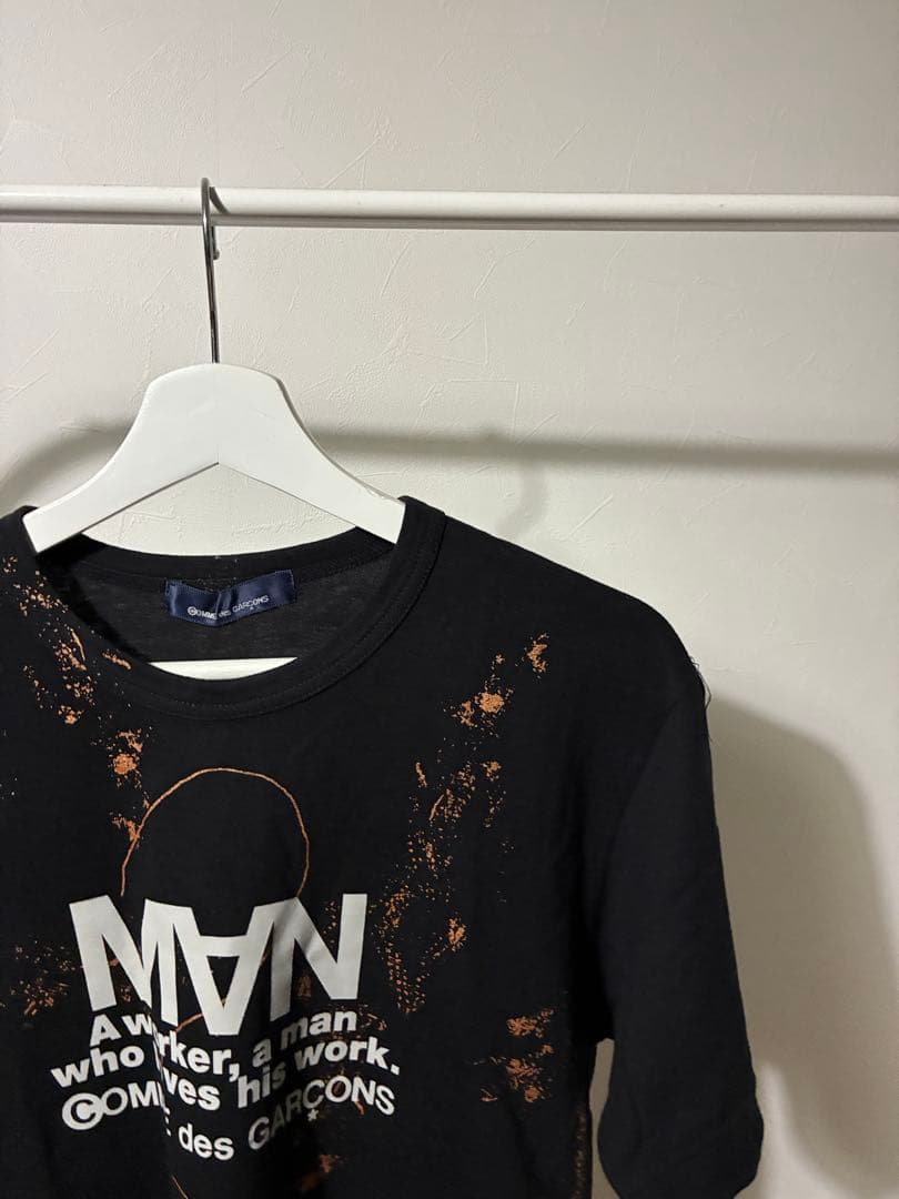 m*a様 激レア‼️ COMME des GARCONS ブリーチ加工 Tシャツ