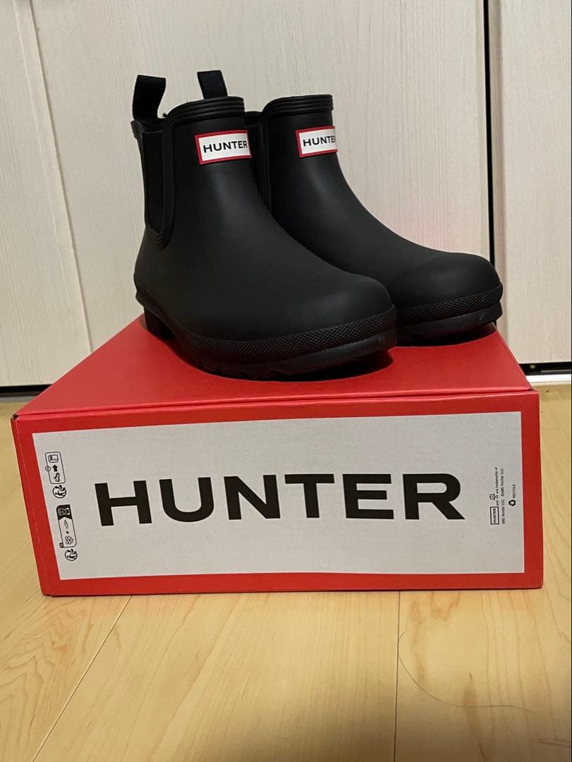 ハンター HUNTER WFS1003RMA レインシューズ 25.0cm