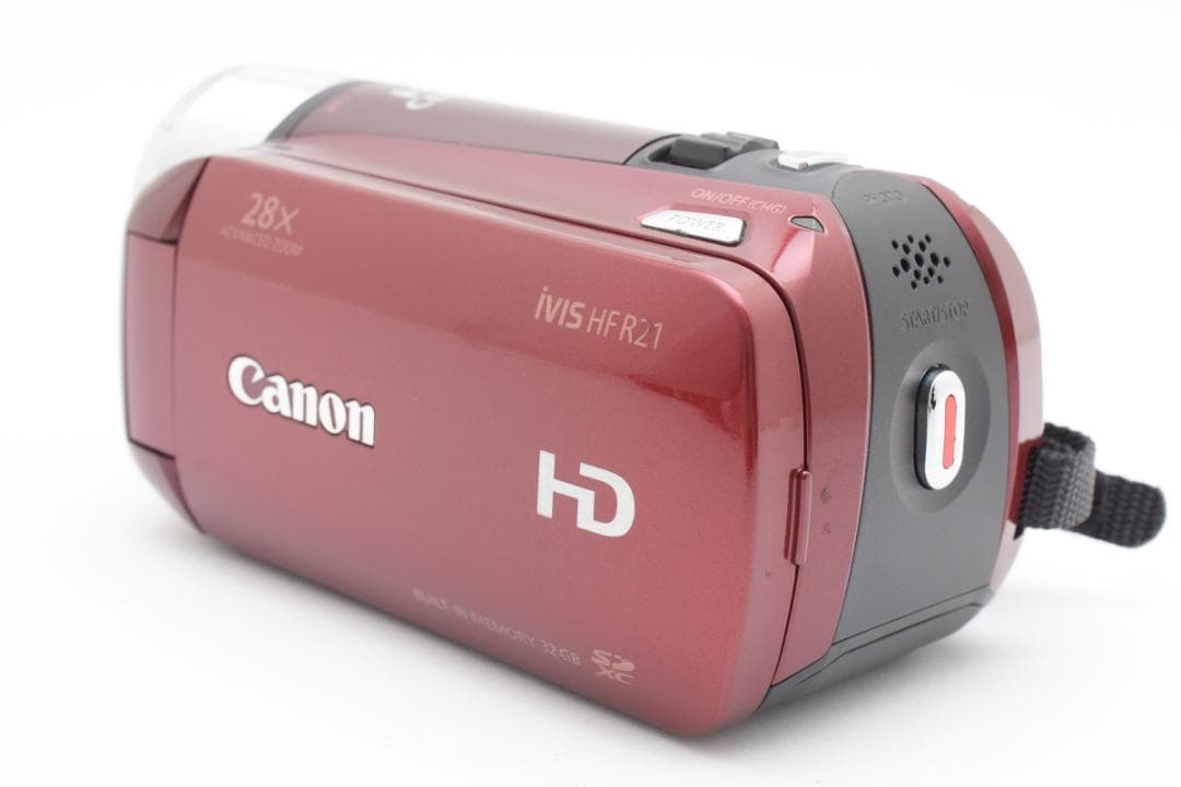 Canon キャノン IVIS HF R21 レッド ビデオカメラ 本体のみ