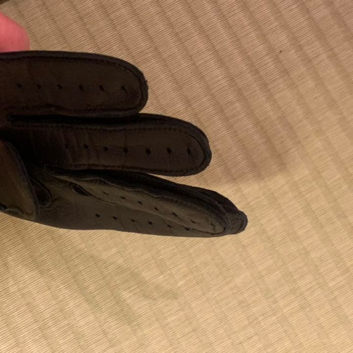 美品　ダンヒル　ドライビンググローブ　黒