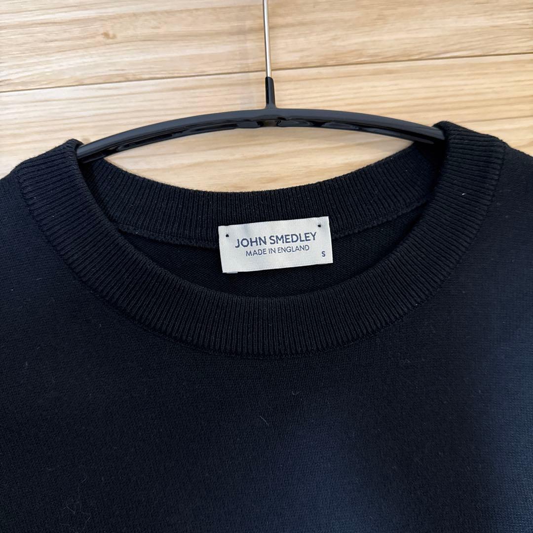 【美品】ジョンスメドレー シーアイランドコットン ニットTシャツ Sサイズ