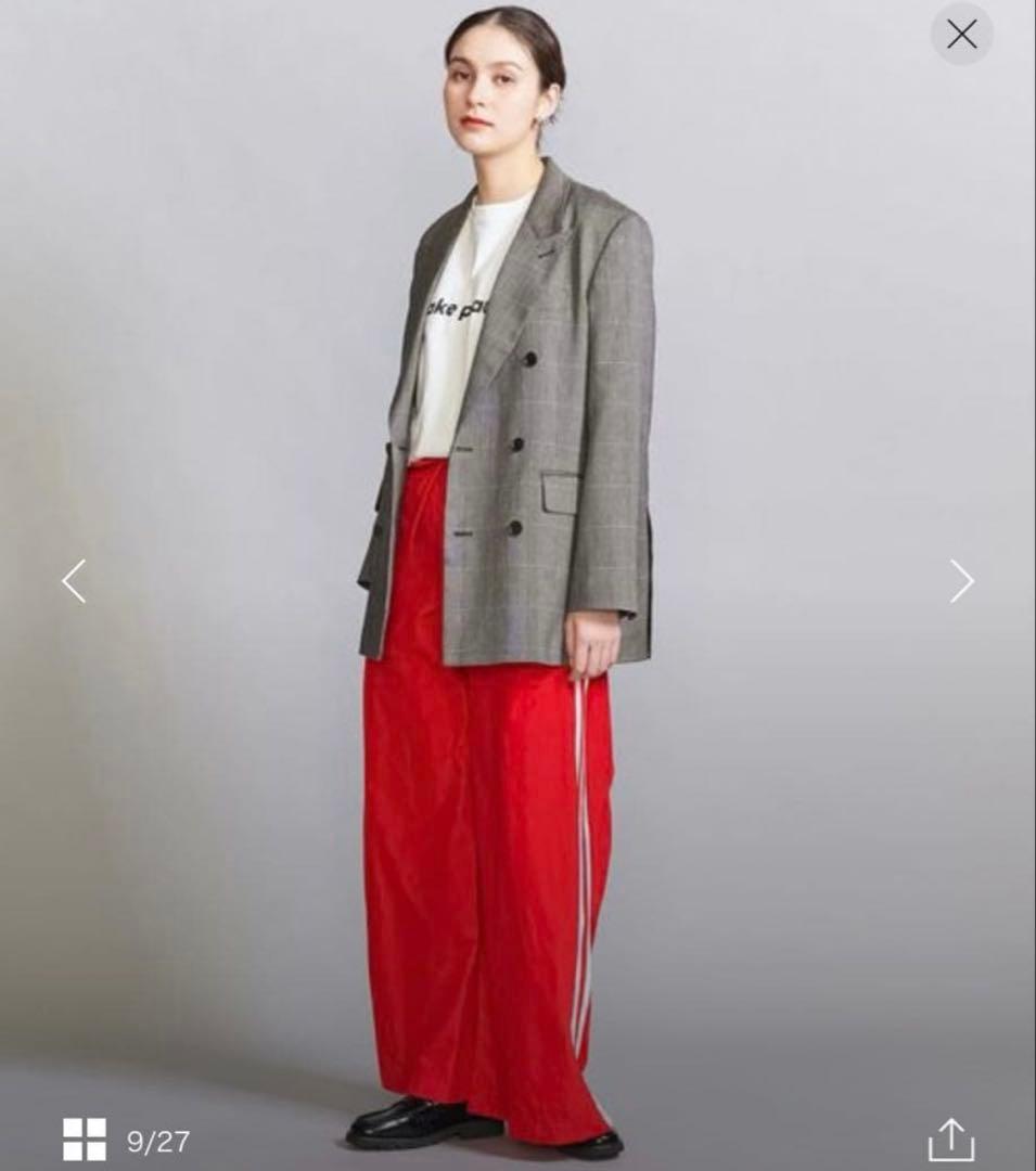 BEAUTY&YOUTH UNITED ARROWS チェック ダブルジャケット