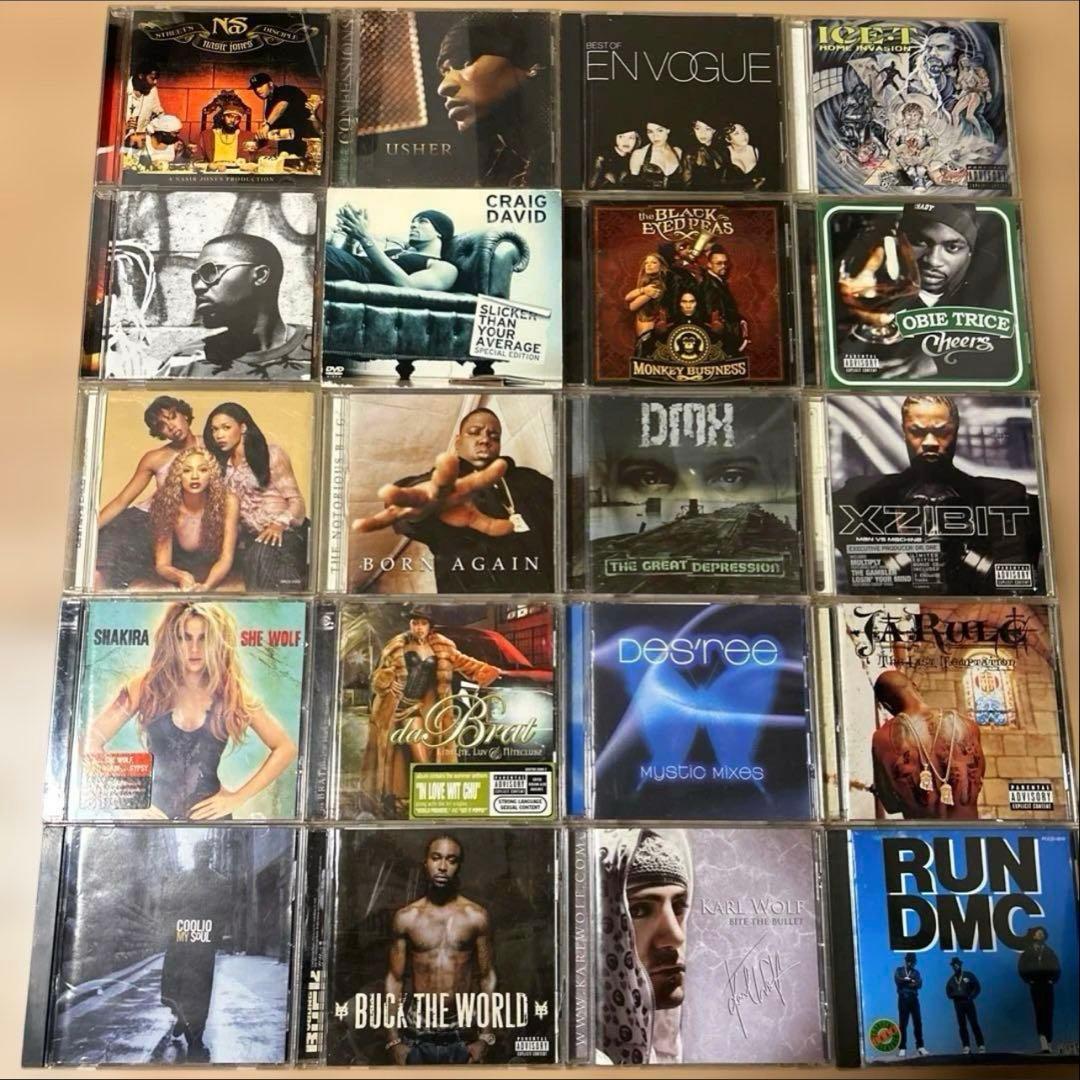 72枚セット Hip Hop/R&B 90s〜00s中心 CDまとめ売り