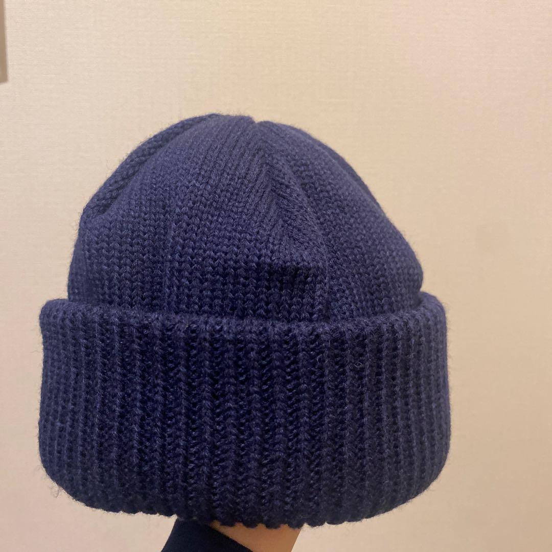 nanamica GORE-TEX ビーニーキャップ　ネイビー