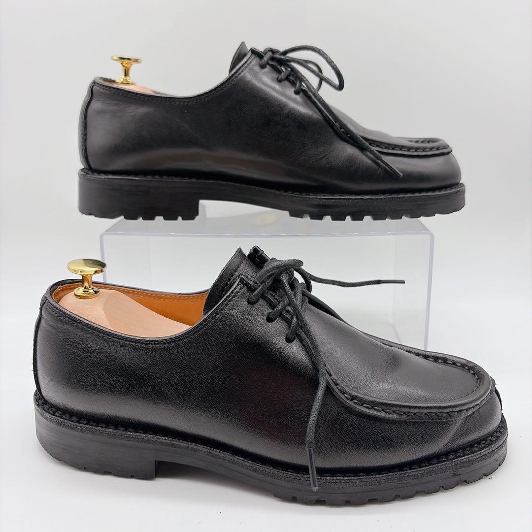 【極美品】REGAL リーガル 25.5 チロリアン レザー ブラック