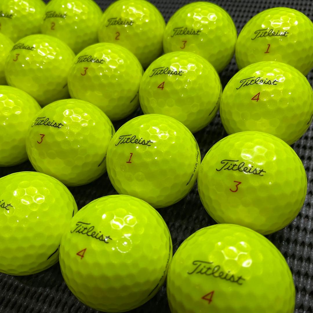 【タイトリスト PROV1X★A】カラーロストボール 20個