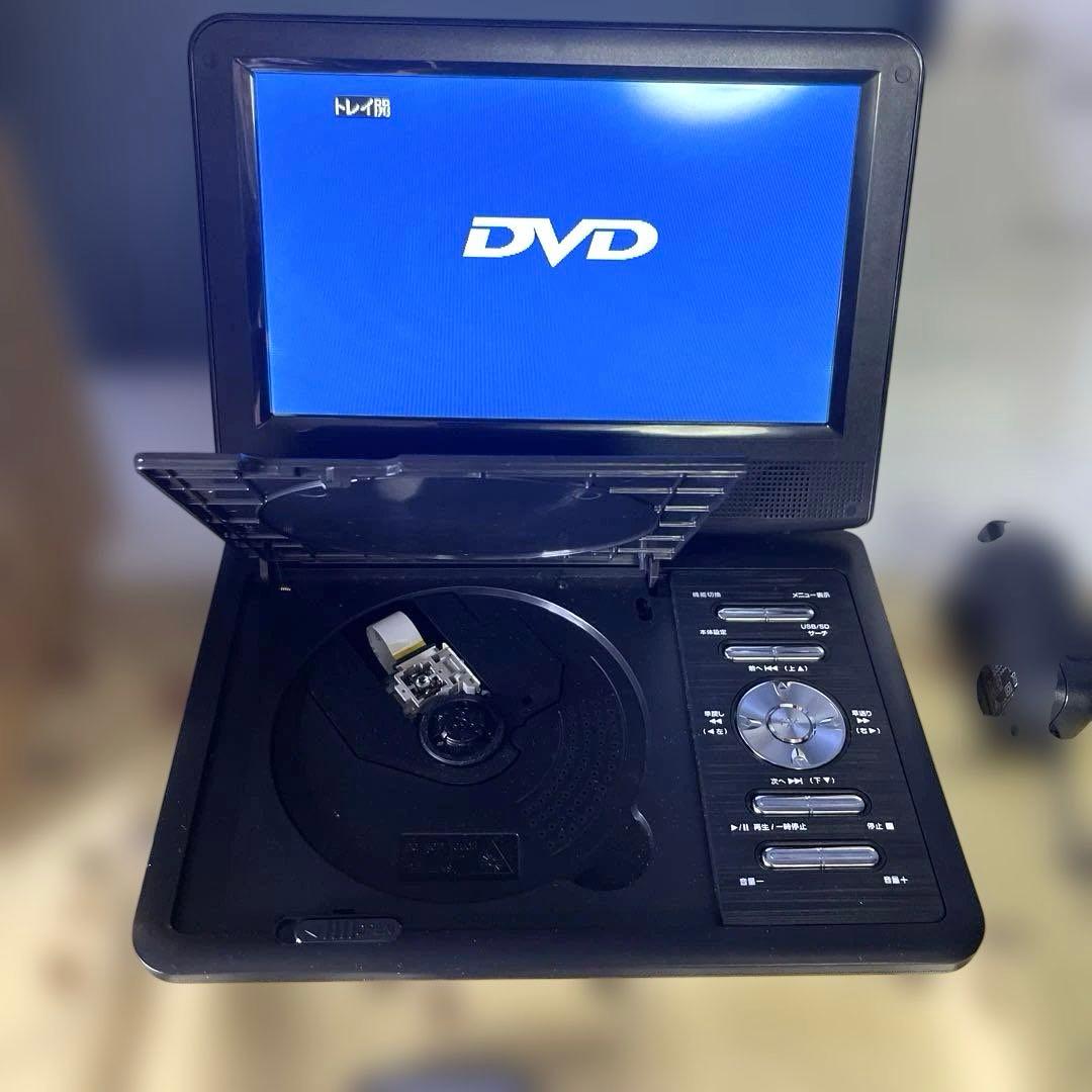 『寂聴説法CD24枚+CD:DVDデッキ』ワンセグ多機能プレーヤー 9インチ