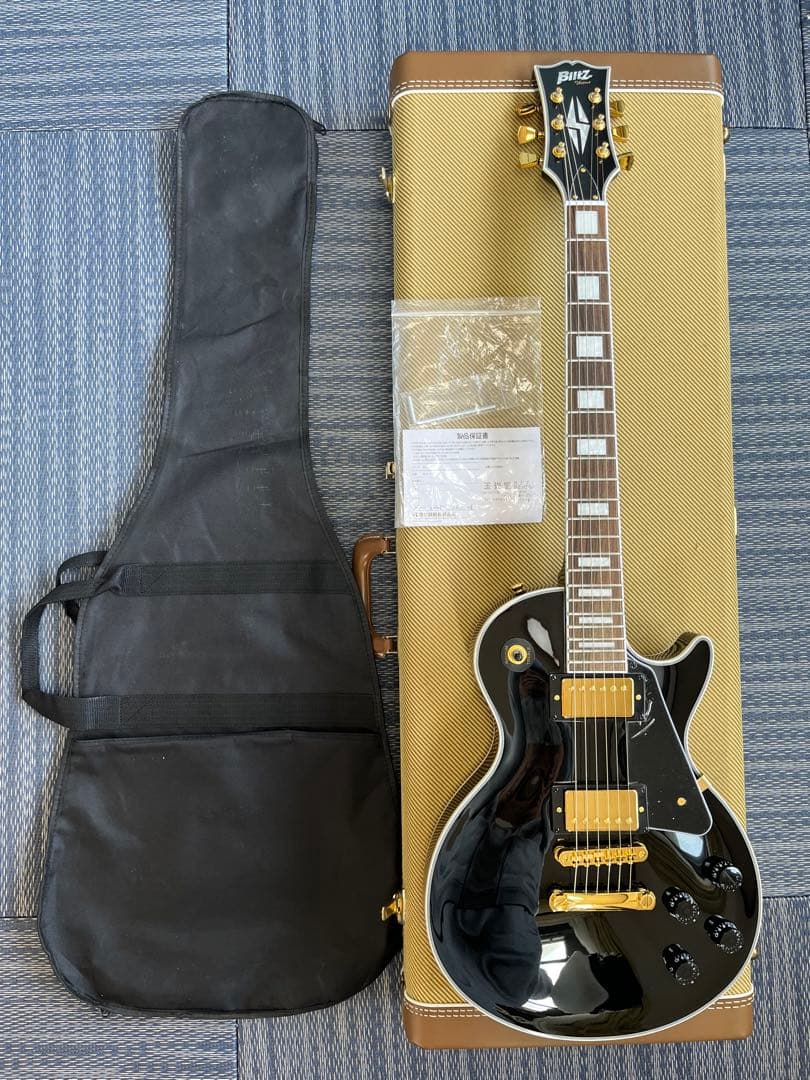 【美品】Blitz Les Paul Custom BLP-CST 2024年製