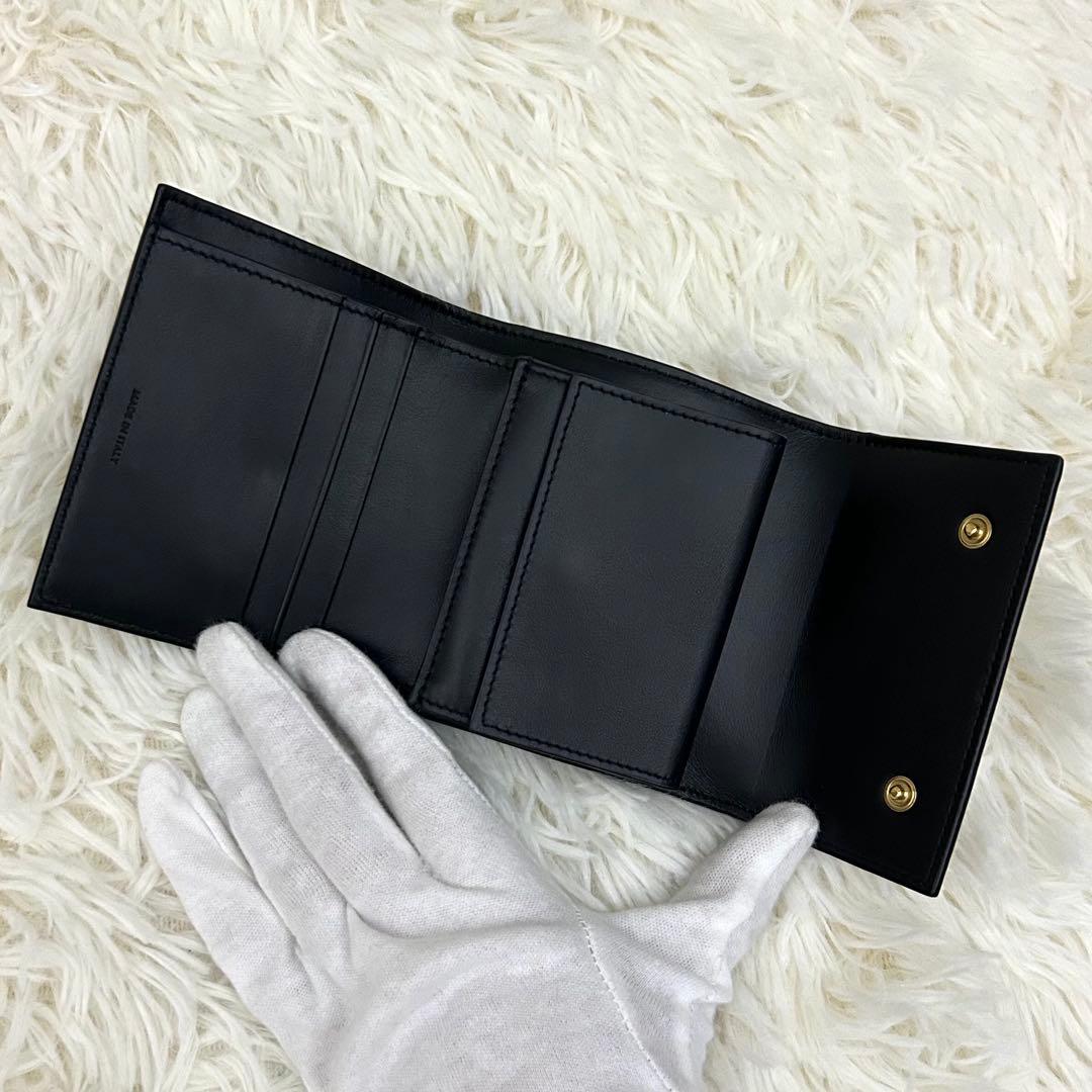 【極美品】CELINE スモールトリフォールドウォレット 三つ折り財布
