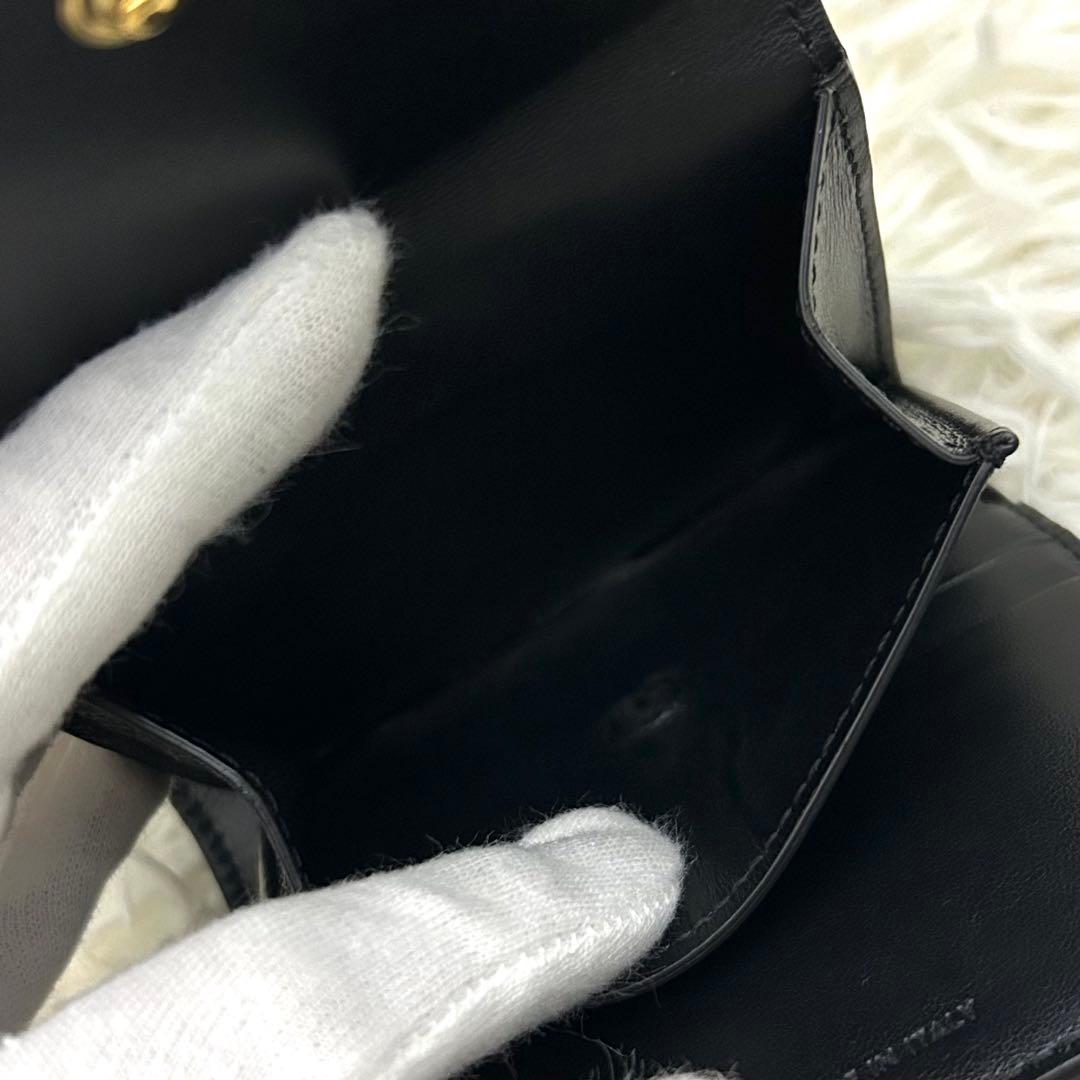 【極美品】CELINE スモールトリフォールドウォレット 三つ折り財布