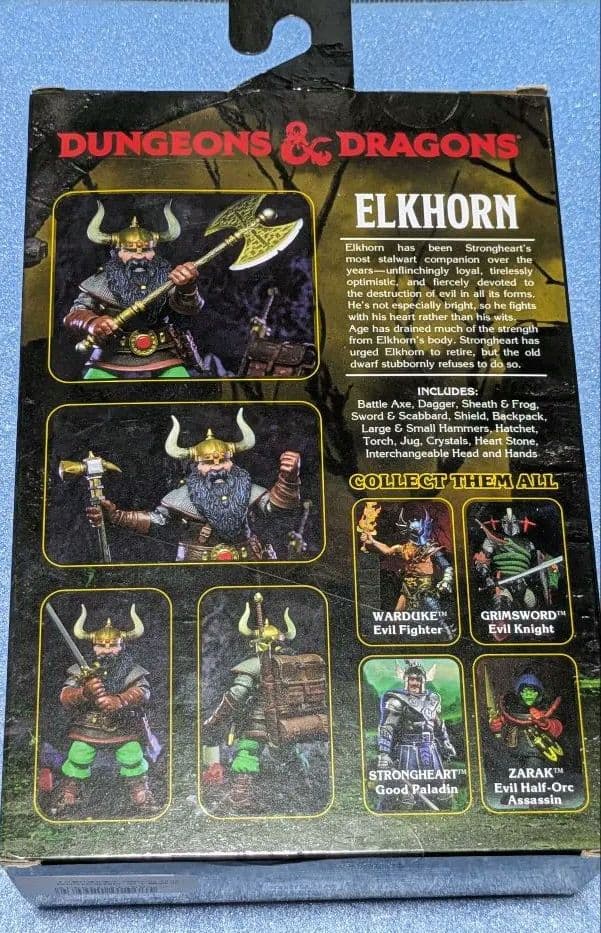 【NECA】 正規品 ダンジョンズ＆ドラゴンズ エルクホーン フィギュア
