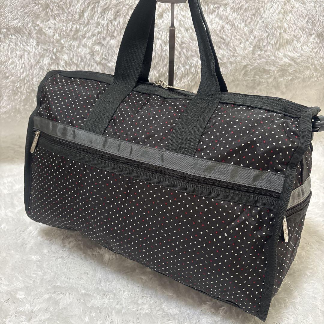 【未使用級✨】レスポートサック　ラージウィークエンダー　ボストン　ポーチ付き