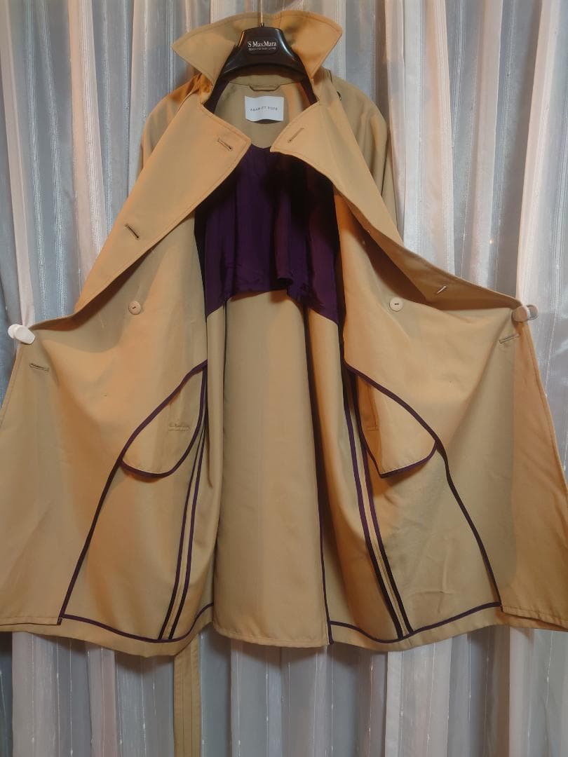新品同様☆ADAM ET ROPE☆ ベージュ トレンチコートＦ
