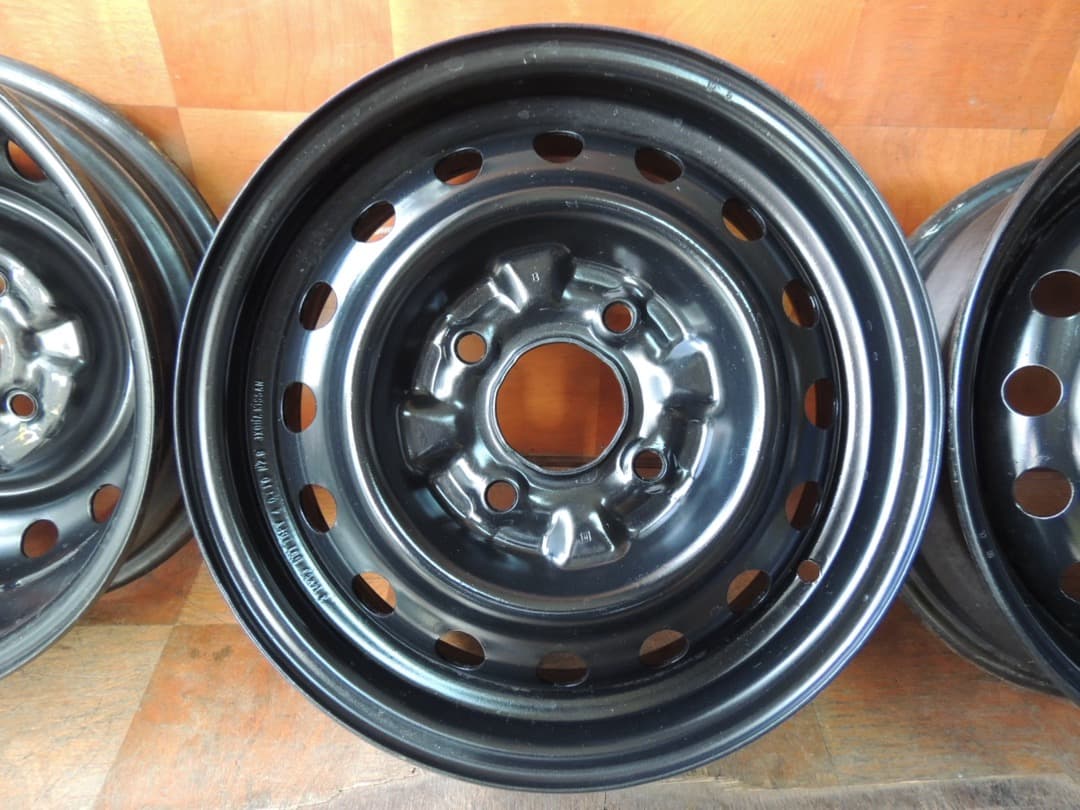 C52 日産純正 スチールホイール 14インチ 14x5J 4穴 バネット