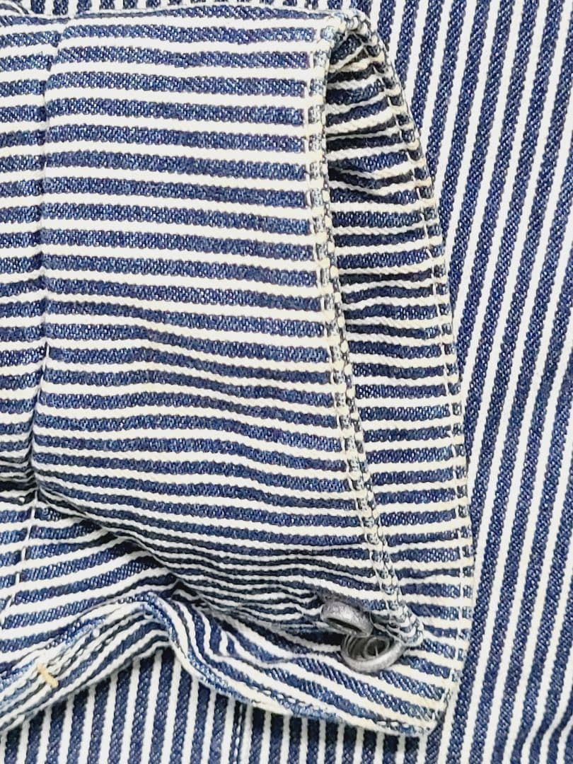 RADIALL ブランケット　カバーオール　ヒッコリー　L