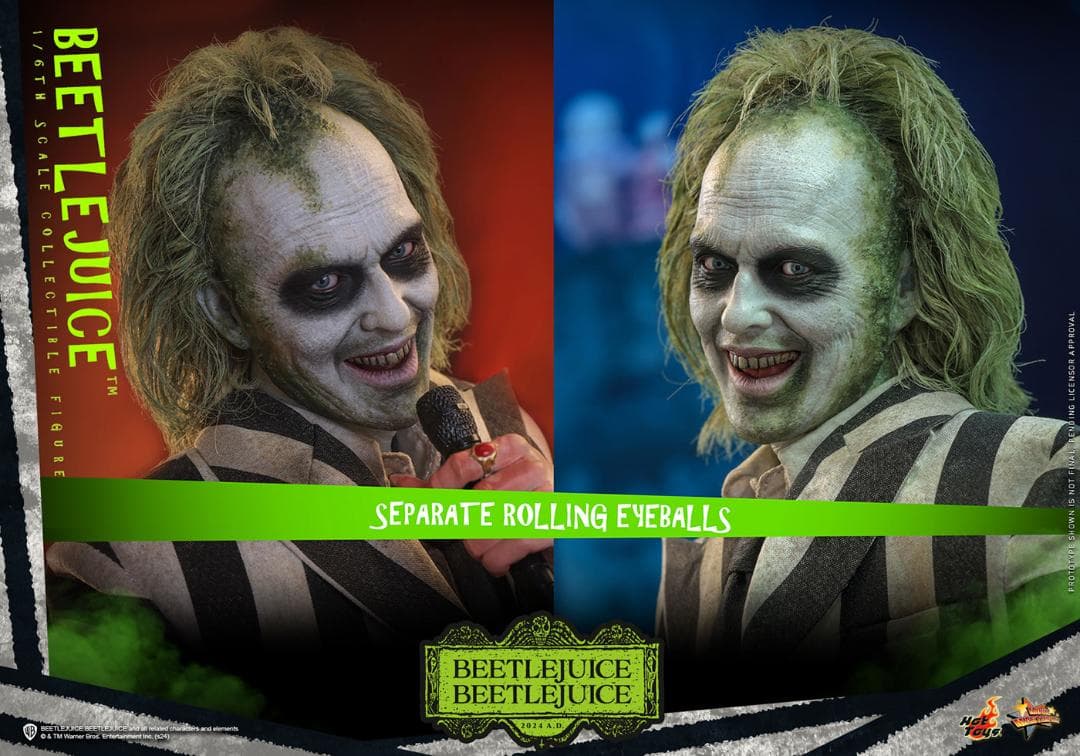 ホットトイズ 1/6 Beetlejuice ビートルジュース MMS767
