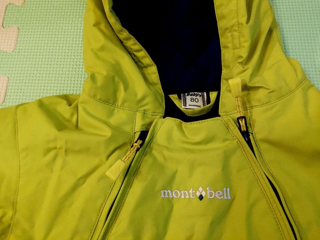 美品mont-bell　モンベル　ジャンプスーツ　80cm