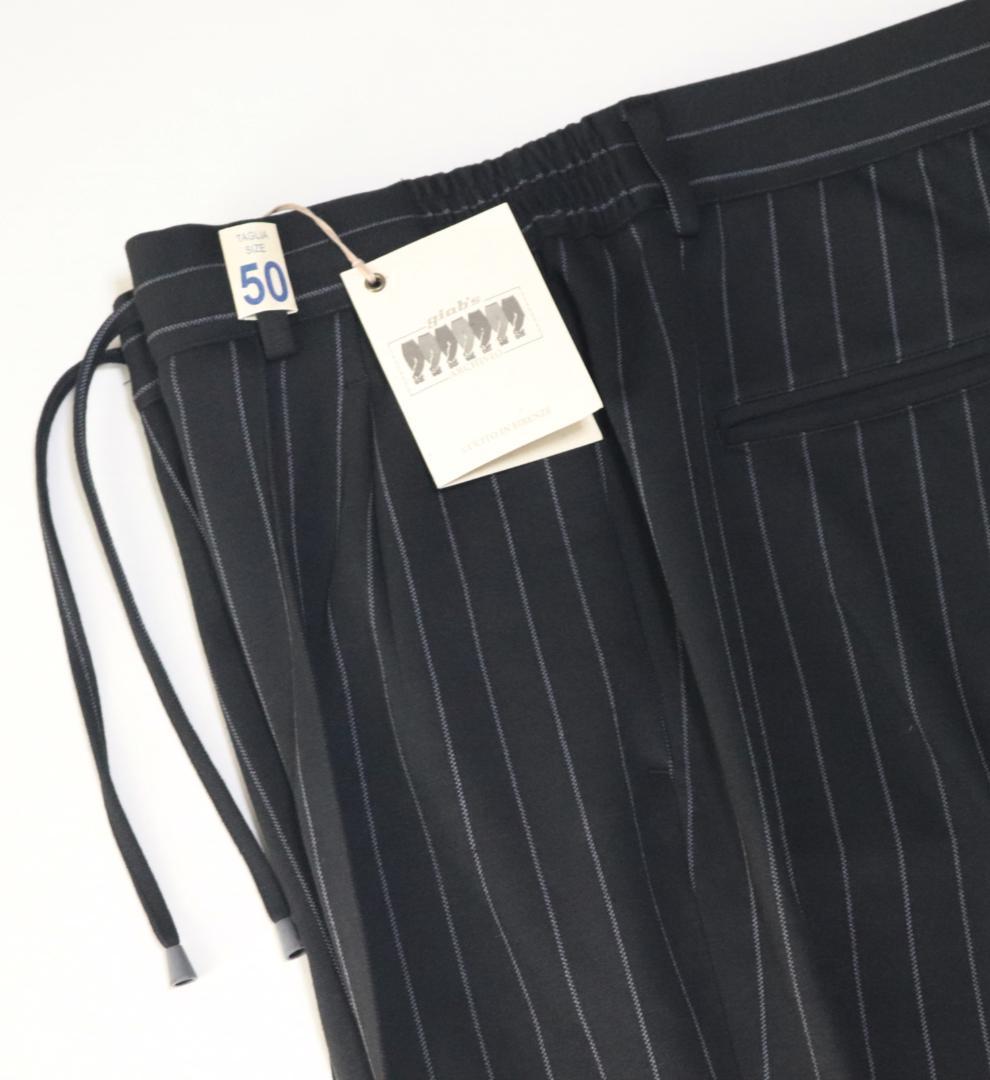 新品【ジャブス アルキヴィオ】MASACCIOのセットアップ スーツ 黒 50