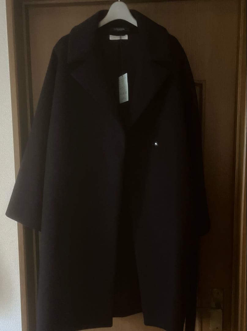 Ataraxia soutiencollar ネイビー　ウールコート