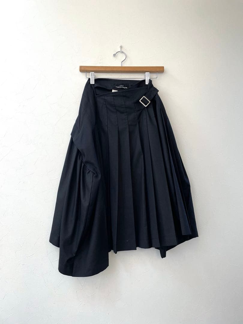 tricot コムデギャルソン　希少　立体　プリーツ　スカート　変形デザイン