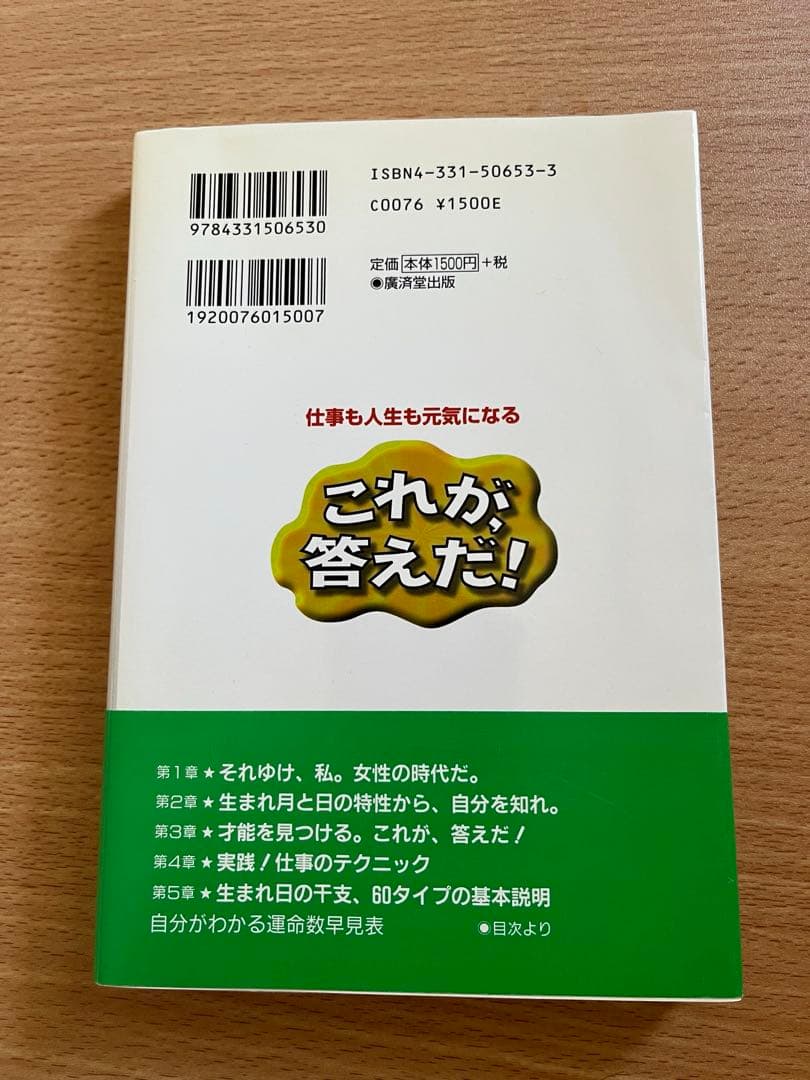 これが、答えだ！仕事も人生も元気になる