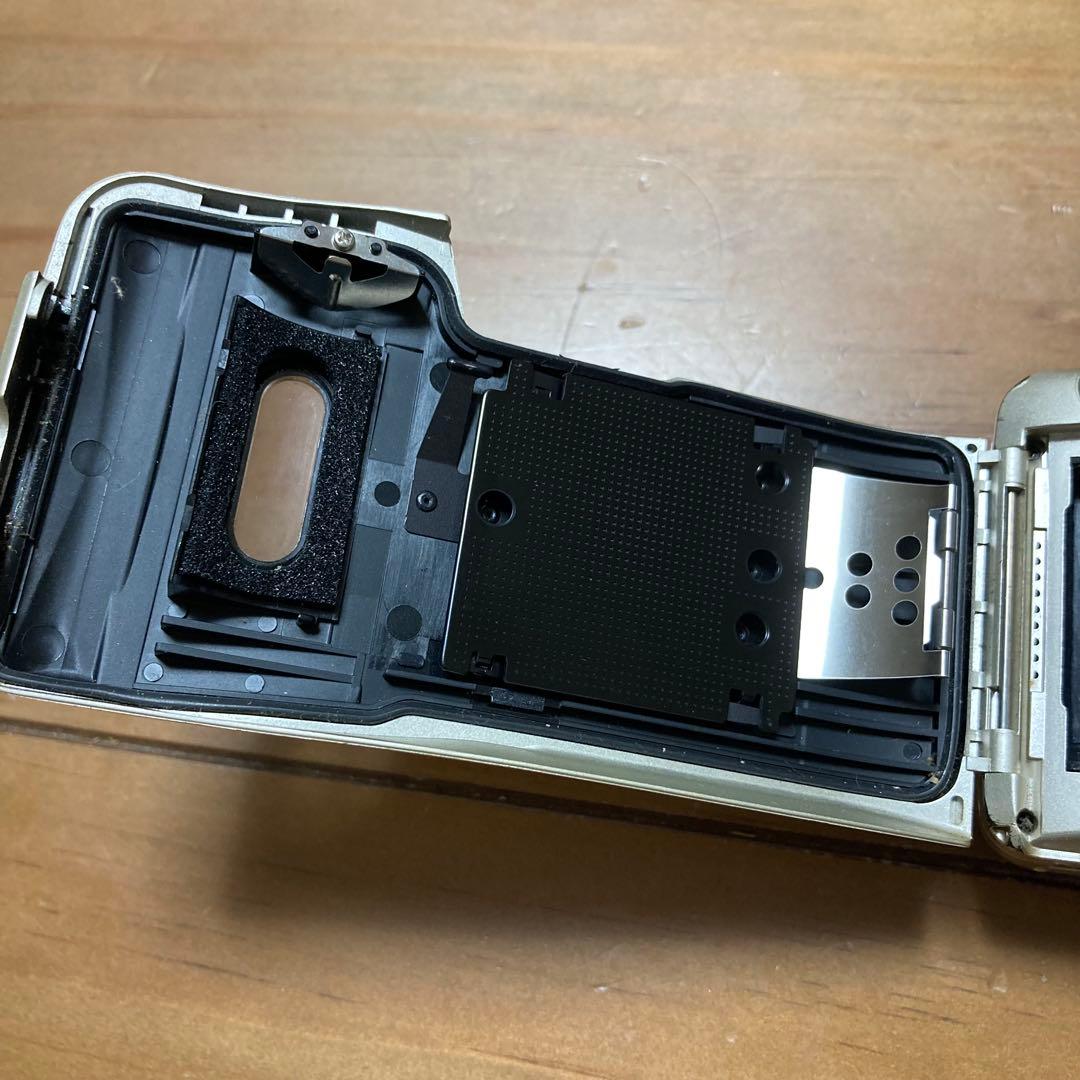 OLYMPUS μ ZOOM 105 DELUXE シルバー フィルムカメラ