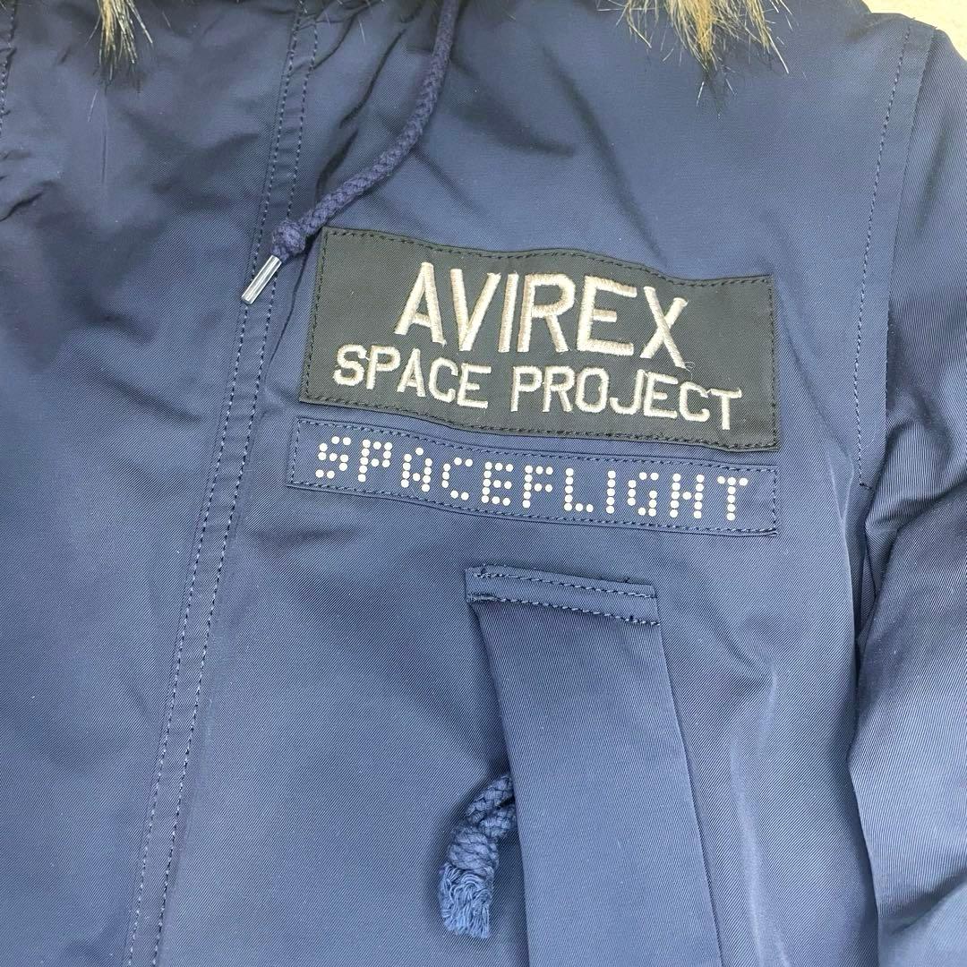 AVIREX GT-10 SPACE WALK N-3B 紺size2XL