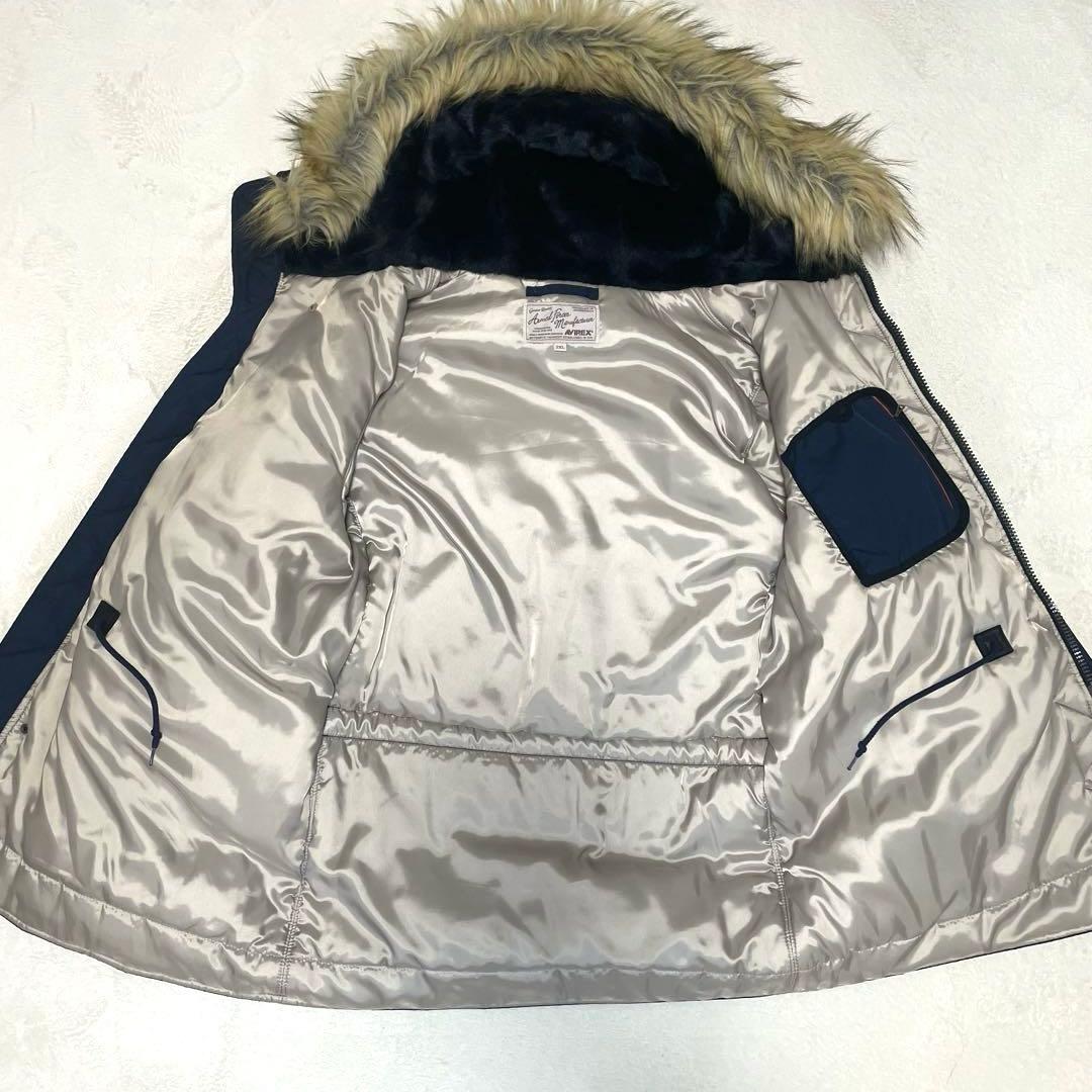 AVIREX GT-10 SPACE WALK N-3B 紺size2XL