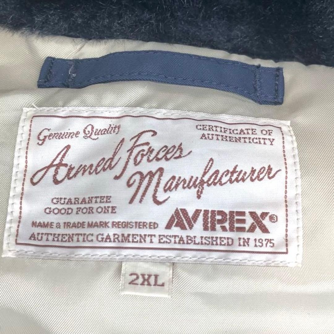 AVIREX GT-10 SPACE WALK N-3B 紺size2XL