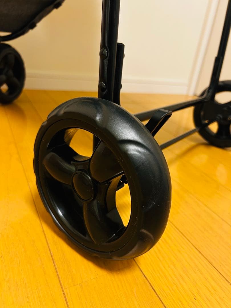 未使用 GEX ペットカート 3輪 折りたたみ わんわんカート 小型犬