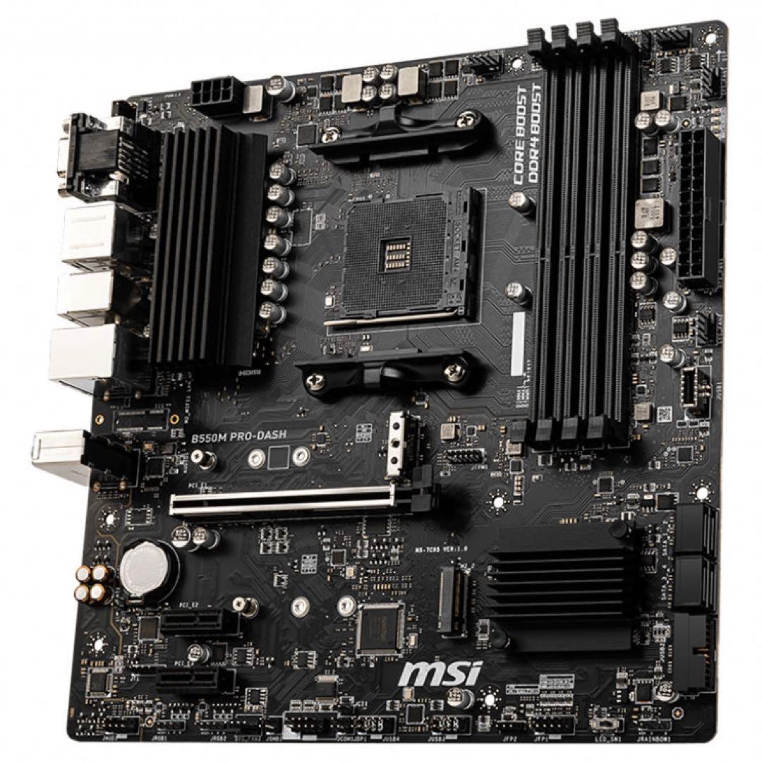 マザーボード MSI B550M PRO-DASH パソコン 新品 未使用
