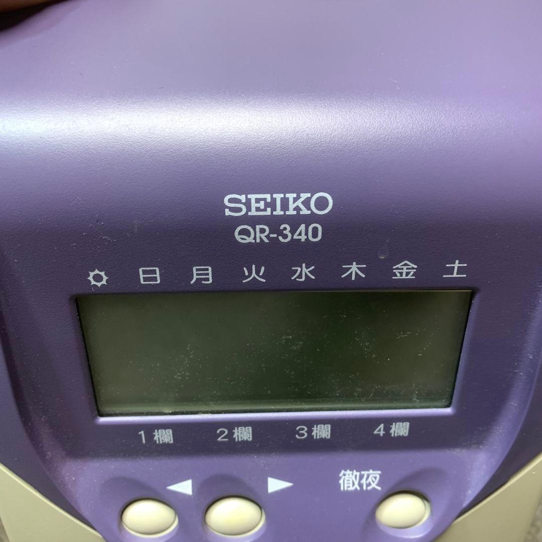 L044 セイコープレシジョン タイムレコーダー QR-340