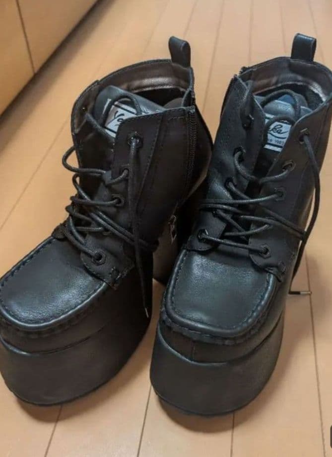 [最終値下げ] YOSUKE 厚底 ブーツ 14cmヒール コスプレ ヨースケ