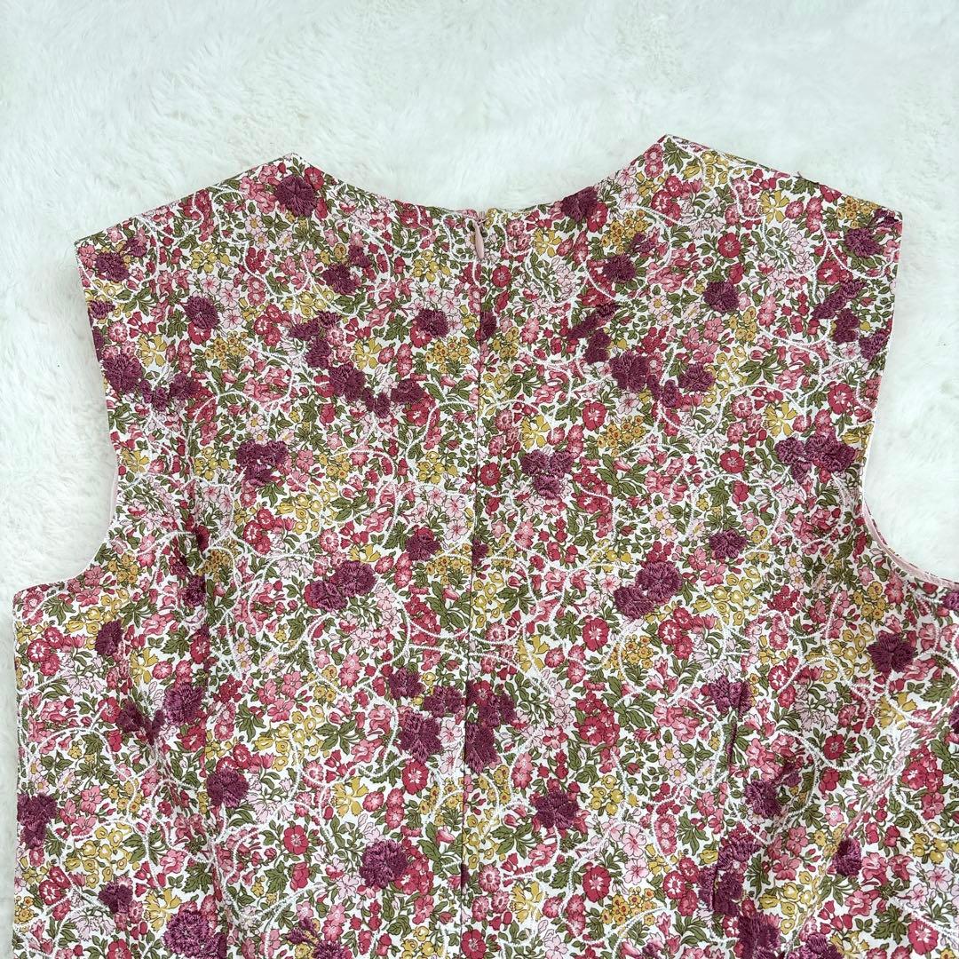 【極美品】TOCCA LIBERTY PENSTEMONROAD 刺繍ワンピース