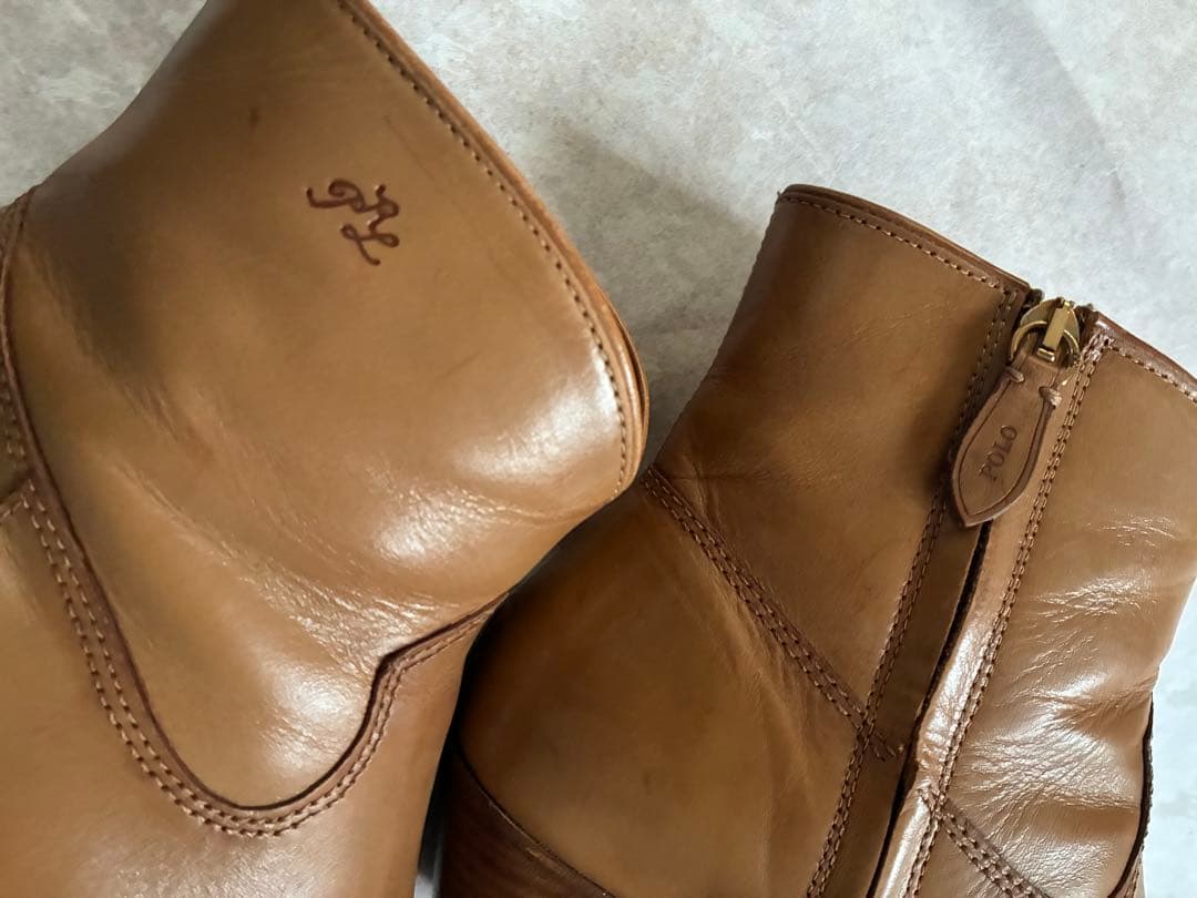 POLO ウエスタン ブーツ ポロラルフローレン ショートブーツ