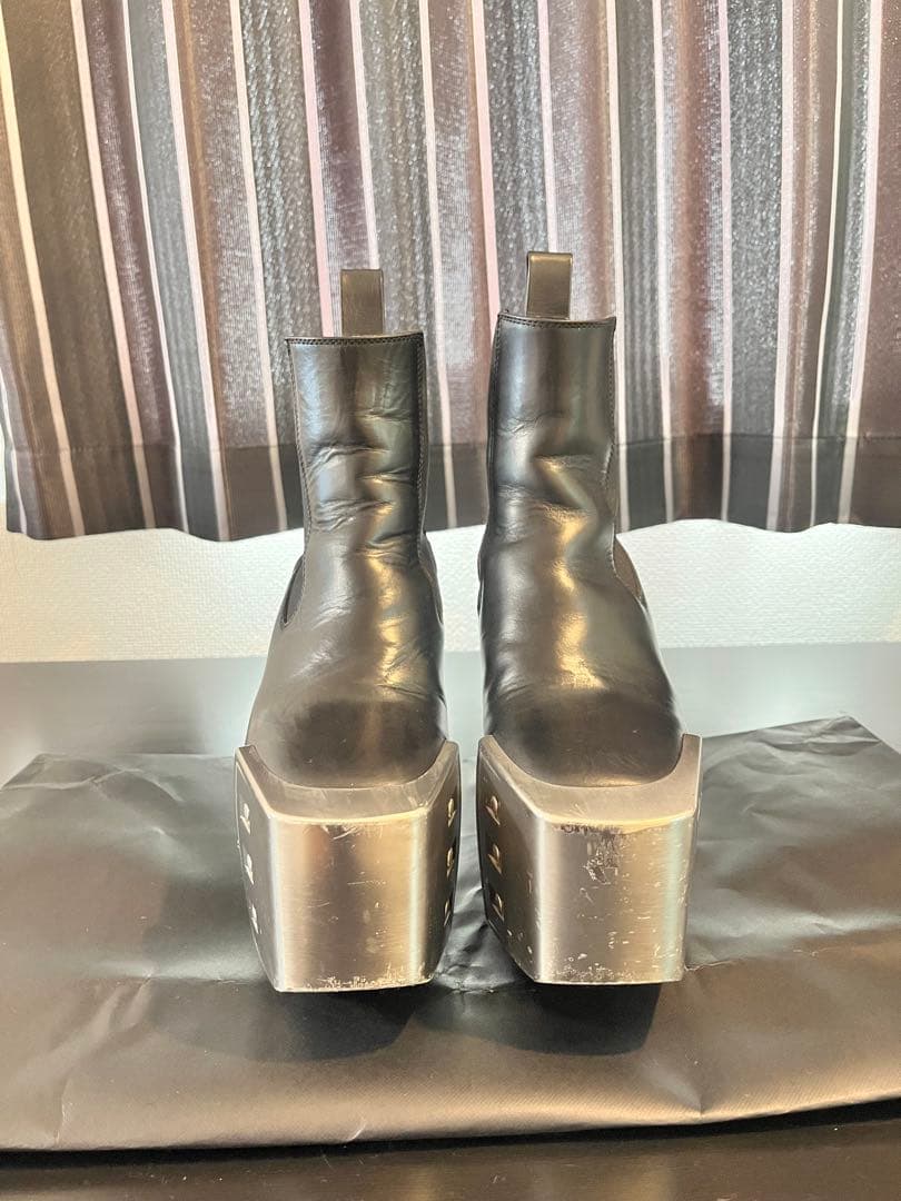 【伽】RICKOWENS PLATFORMS KISS BOOT