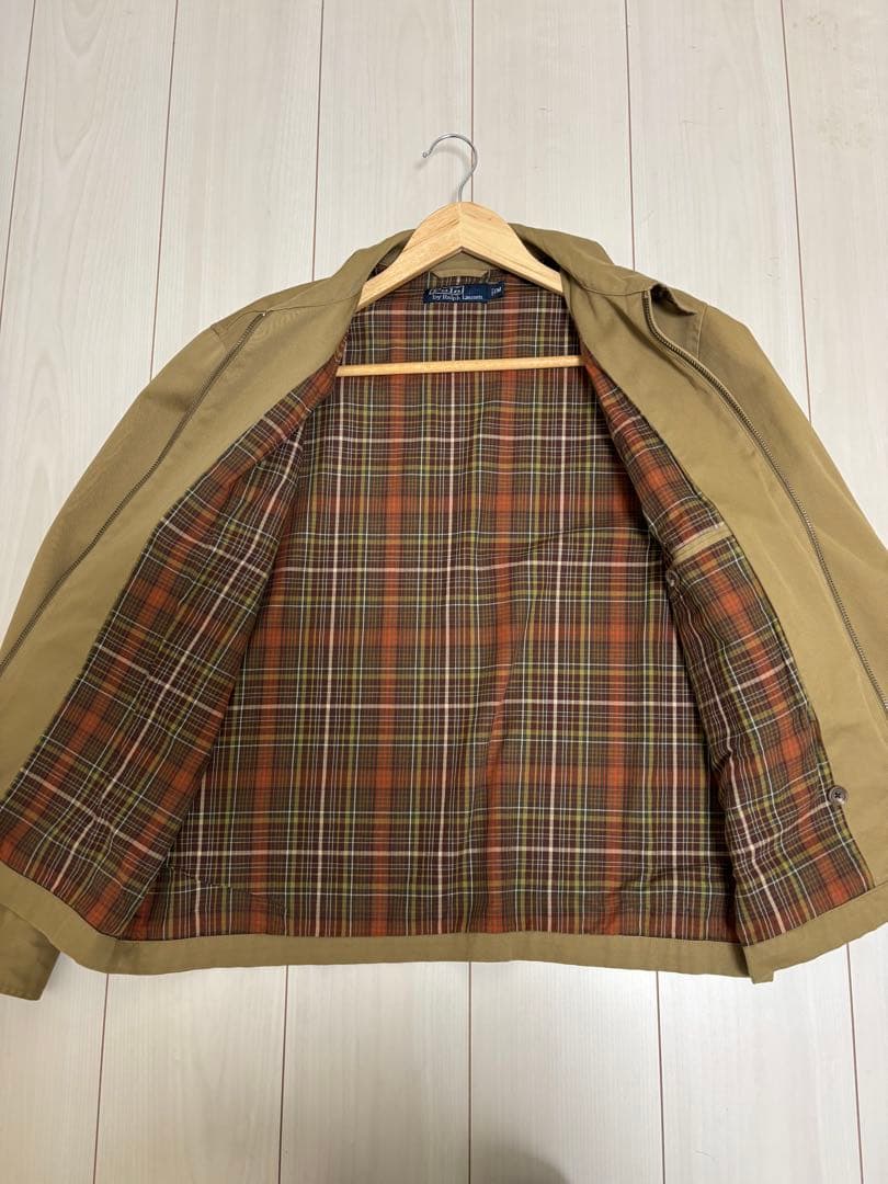 良品◎POLO RALPH LAUREN スイングトップ ブルゾン ホースロゴ