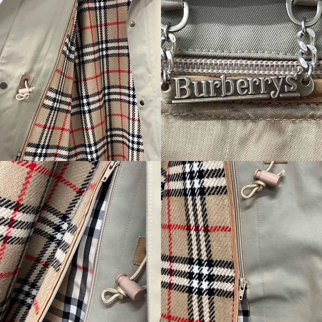 値下バーバリー　Burberry ステンカラーコート ライナー付き ノバチェック