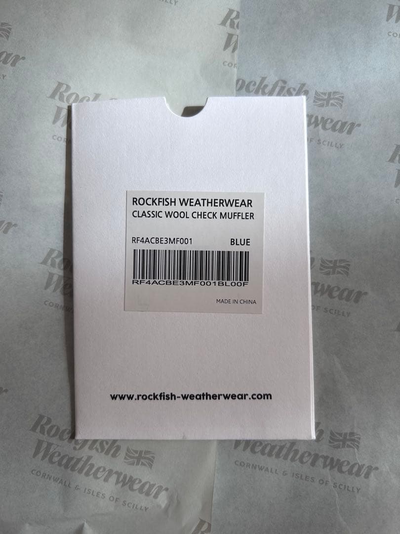 【販売終了】rockfish weatherwear muffler