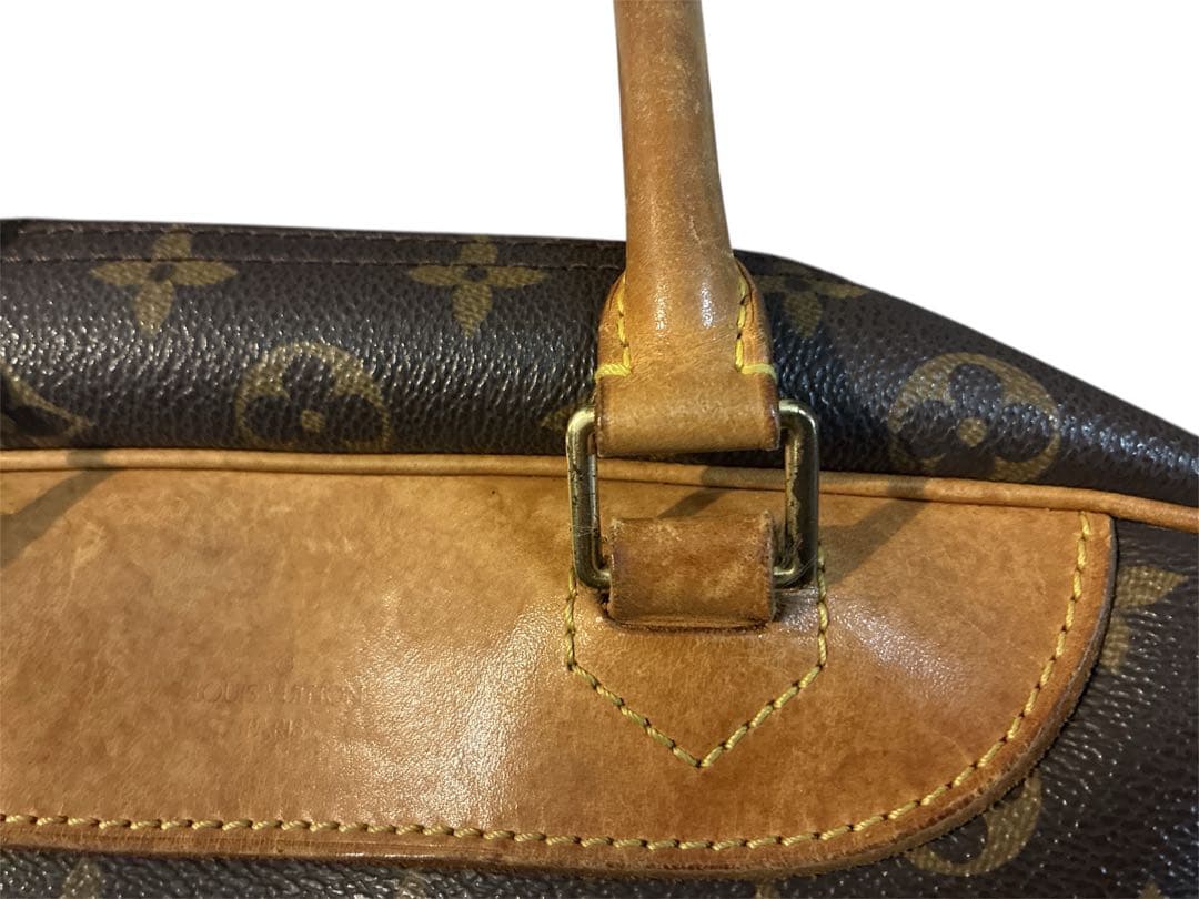 ルイヴィトン　モノグラムドーヴィル　ハンドバッグ　Louis Vuitton